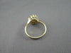 ESTATE .40CT MULTI CUT DIAMOND 14KT YELLOW GOLD FLOWER CLUSTER COCKTAIL RING