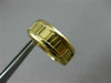 ESTATE TIFFANY & CO. 1995 18KT YELLOW GOLD ATLAS ROMAN NUMERALS RING BAND #25113
