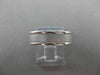 ESTATE 14KT WHITE GOLD MATTE & SHINY WEDDING ANNIVERSARY BAND RING 6mm #23155