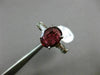 LARGE 2.69CT BAGUETTE DIAMOND & OVAL SPINEL TOURMALINE PLATINUM ENGAGEMENT RING