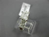 ESTATE 1.31CT PRINCESS DIAMOND 14K WHITE GOLD CLASSIC FIVE STONE ENGAGEMENT RING