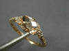 ESTATE 1.08CT DIAMOND & AAA MORGANITE 14KT ROSE GOLD SEMI ETERNITY CLUSTER RING