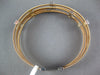 WIDE .90CT DIAMOND 14KT WHITE & ROSE GOLD 3D MULTI ROW MESH CUFF BANGLE BRACELET