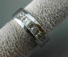ESTATE 1.25CT DIAMOND 14KT WHITE GOLD 5 STONE PRINCESS ANNIVERSARY RING #16915
