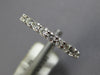 1.22CT DIAMOND 14KT WHITE GOLD 3D SHARED PRONG ETERNITY WEDDING ANNIVERSARY RING