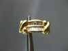 ESTATE LONG 1.12CT DIAMOND BAGUETTE 14K YELLOW GOLD CLIP ON EARRINGS !!! #17948