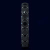 5.27CT BLACK DIAMOND 14KT BLACK GOLD 3D SHARED PRONG WEDDING ANNIVERSARY RING