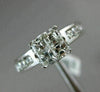 ESTATE 1.75CT ROUND & ASHER DIAMOND 14KT WHITE GOLD 3D INVISIBLE ENGAGEMENT RING