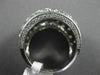 ESTATE LARGE 2.05CT DIAMOND 18KT WHITE GOLD 3D ETOILE MULTI HEXAGON FUN RING