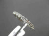 ESTATE 1.25CT ROUND DIAMOND 14KT WHITE GOLD SHARED PRONG ETERNITY RING 2mm WIDE