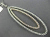 ESTATE EXTRA LARGE 2.09CT DIAMOND 14KT WHITE & ROSE GOLD DOUBLE MARQUISE PENDANT