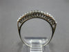 ANTIQUE .35CT OLD MINE DIAMOND 14K WHITE GOLD 3D WEDDING ANNIVERSARY RING #27862