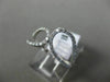 ESTATE WIDE .23CT DIAMOND 18KT WHITE GOLD DOUBLE TEAR DROP CRISS CROSS FUN RING