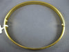 ESTATE LARGE CARTIER 18KT YELLOW GOLD 3D CLASSIC SOLID LOVE BANGLE BRACELET