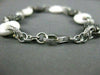 ESTATE WIDE 23.38CT DIAMOND & WHITE AGATE 18KT WHITE GOLD FUN BRACELET BEAUTIFUL