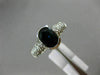 1.84CT DIAMOND & AAA OVAL SAPPHIRE 14K YELLOW GOLD 3D SEMI BEZEL ENGAGEMENT RING