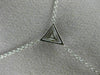 .25CT DIAMOND 18KT WHITE GOLD ROUND & TRILLION LARIAT BY THE YARD LOVE NECKLACE