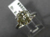 ESTATE 2.52CT ROUND DIAMOND PLATINUM 3D CLASSIC SOLITAIRE ENGAGEMENT RING #20219