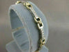 ESTATE 1.60CTW DIAMOND 14K WHITE YELLOW GOLD LOVE BRACELET F VVS 7.0" 6MM #19823