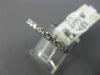 ESTATE .50CT DIAMOND 18K WHITE GOLD 3D CLASSIC SEMI ETERNITY ANNIVERSARY RING