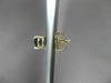 ESTATE 1.20CT AAA SAPPHIRE 14KT YELLOW GOLD SOLITAIRE OVAL STUD EARRINGS #22317