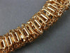 ESTATE LARGE 42.73CT PINK DIAMOND 18KT ROSE GOLD 3D MULTI SHAPE CLUSTER NECKLACE