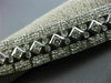 ESTATE WIDE & LONG 4.62CT DIAMOND 14KT WHITE GOLD 3D ETOILE FILIGREE BRACELET