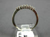 ESTATE .25CT DIAMOND 14KT WHITE GOLD CLASSIC SEVEN STONE ANNIVERSARY RING 19779