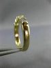 ESTATE .76CT PRINCESS & BAGUETTE DIAMOND 14KT YELLOW GOLD ANNIVERSARY RING #6893