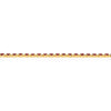 6.40CT DIAMOND & AAA RUBY 14K YELLOW GOLD ROUND CLASSIC ETERNITY TENNIS BRACELET