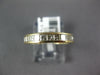 1.0CT DIAMOND 18KT YELLOW GOLD PRINCESS CHANNEL SEMI ETERNITY ANNIVERSARY RING