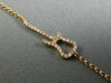ESTATE .09CT PINK ROUND DIAMOND 18KT ROSE GOLD 3D GUITAR CLASSIC FUN BRACELET