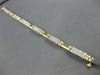 ESTATE 1.40CT DIAMOND 14KT WHITE & YELLOW GOLD BRACELET SIMPLY BEAUTIFUL #10120