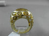 ESTATE LARGE 23.08CTW DIAMOND & AAA YELLOW TOPAZ 14KT YELLOW GOLD ETOILE RING