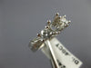 .40CT DIAMOND 18K WHITE GOLD ROUND 3 STONE SEMI MOUNT ENGAGEMENT RING #21091