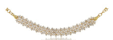 3CT DIAMOND 14KT YELLOW GOLD 3D CLASSIC ROUND MULTI ROW HAPPY FACE FUN NECKLACE