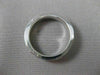 ESTATE WIDE 0.16CTW DIAMOND 14KT WHITE GOLD 2 STONE PRINCESS CUT FUN RING #14391