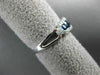 ESTATE 1.61CT DIAMOND & AAA SAPPHIRE 18KT WHITE GOLD GRADUATING ANNIVERSARY RING
