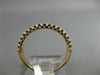 ESTATE .36CT DIAMOND 18KT ROSE GOLD CLASSIC ETOILE WEDDING ANNIVERSARY RING 2mm