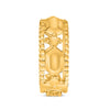 .26CT DIAMOND 14KT YELLOW GOLD 3D ROUND & BAGUETTE HUGGIE HOOP HANGING EARRINGS