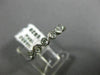 ESTATE .11CT DIAMOND 14K WHITE GOLD ETOILE BEZEL SEMI ETERNITY ANNIVERSARY RING