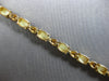 4.6CT DIAMOND & AAA OPAL 14KT YELLOW GOLD OVAL & ROUND ETERNITY BRACELET 28192