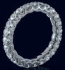 2.21CT DIAMOND 14KT WHITE GOLD 3D SHARED PRONG ETERNITY WEDDING ANNIVERSARY RING