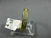 .32CT DIAMOND 14KT YELLOW GOLD 3D SEMI ETERNITY ROPE FILIGREE ANNIVERSARY RING