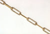 ESTATE .90CT DIAMOND 14KT YELLOW GOLD 3D CLASSIC OVAL LINK TENNIS BRACELET