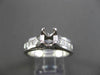 ESTATE 1.20CT DIAMOND 14KT WHITE GOLD LUCIDA SEMI MOUNT ENGAGEMENT RING #21144