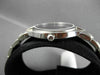 MOVADO PORTICO STAINLESS STEEL BLACK FACE SWISS MOVEMENT MENS WATCH #23418