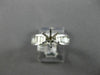 ESTATE .90CT DIAMOND 14KT WHITE GOLD CLASSIC 6 PRONG SEMI MOUNT ENGAGEMENT RING