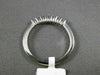 ESTATE .25CT DIAMOND 14KT WHITE GOLD CLASSIC SEVEN STONE ANNIVERSARY RING 19779