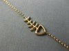 ESTATE .10CT PINK DIAMOND 18KT ROSE GOLD HAPPY SKELETON LUCKY FISH FUN BRACELET